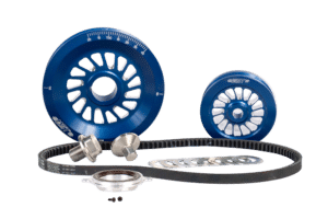 Blade blue V-Belt Pulley System Sand Seal