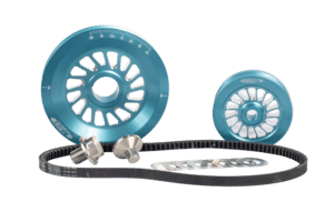 Blade ocean blue V-Belt Pulley System
