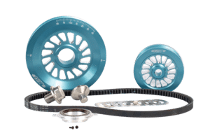 Blade ocean blue V-Belt Pulley System Sand Seal