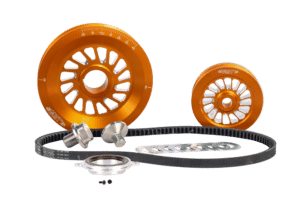Blade orange V-Belt Pulley System Sand Seal