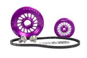 Blade purple V-Belt Pulley System
