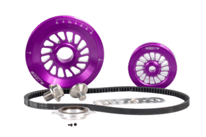Blade purple V-Belt Pulley System Sand Seal