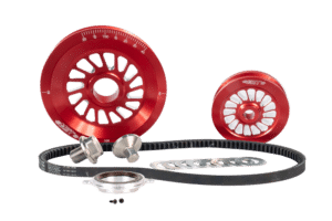 Blade red V-Belt Pulley System Sand Seal