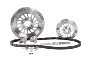 Blade silver V-Belt Pulley System Sand Seal