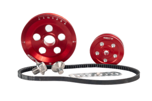 Matador red V-Belt Pulley System