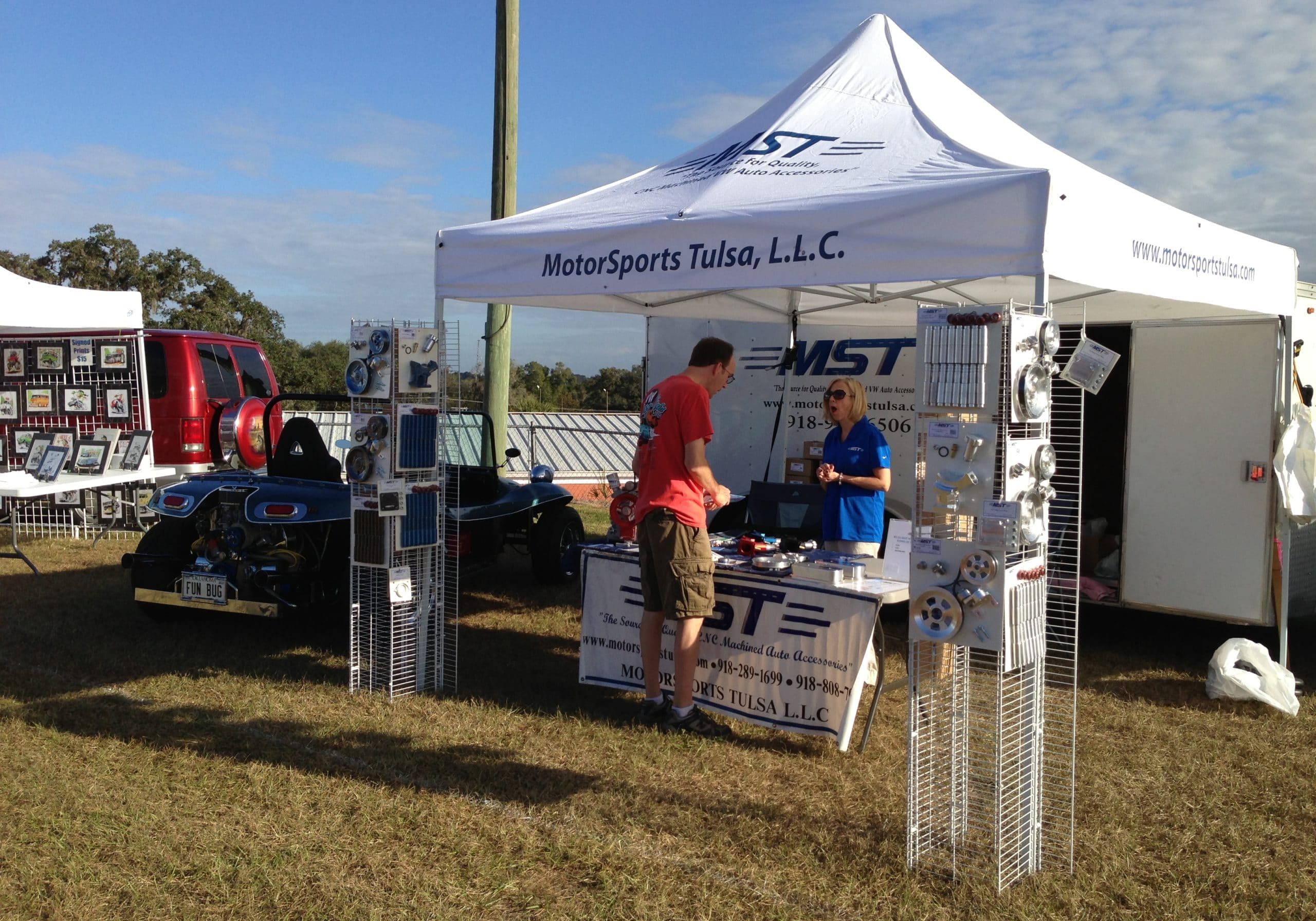 MST booth at show